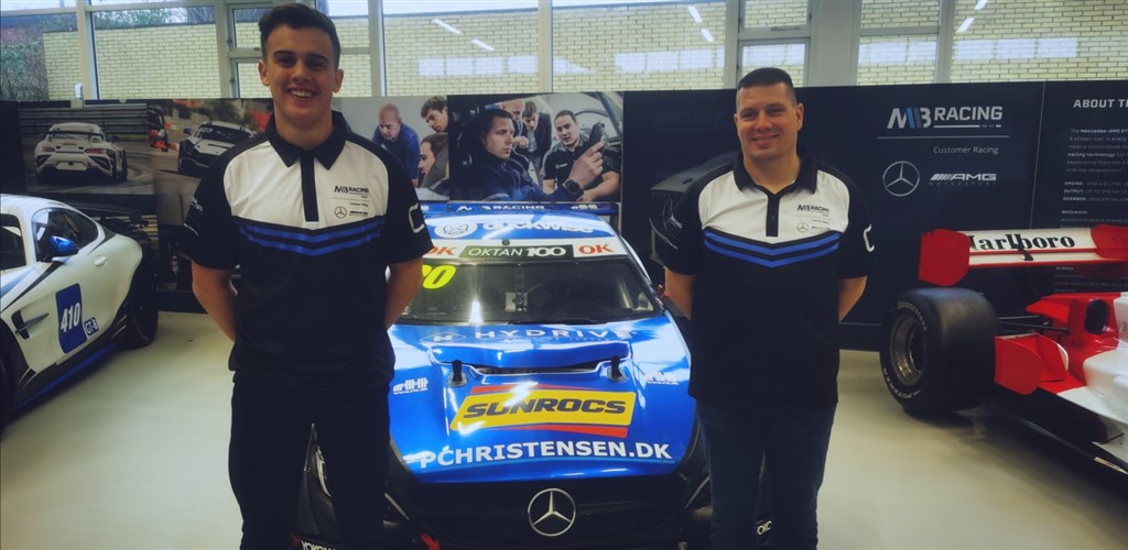 Andreas Falch og Ronnie Bremer.
(Foto: MB Racing)
